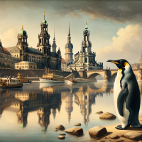 DALL-E3 Bild Pinguin